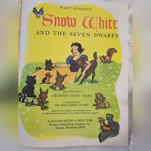 VINTAGE Snow White 1948 Little Golden Book - Picture 2 of 6